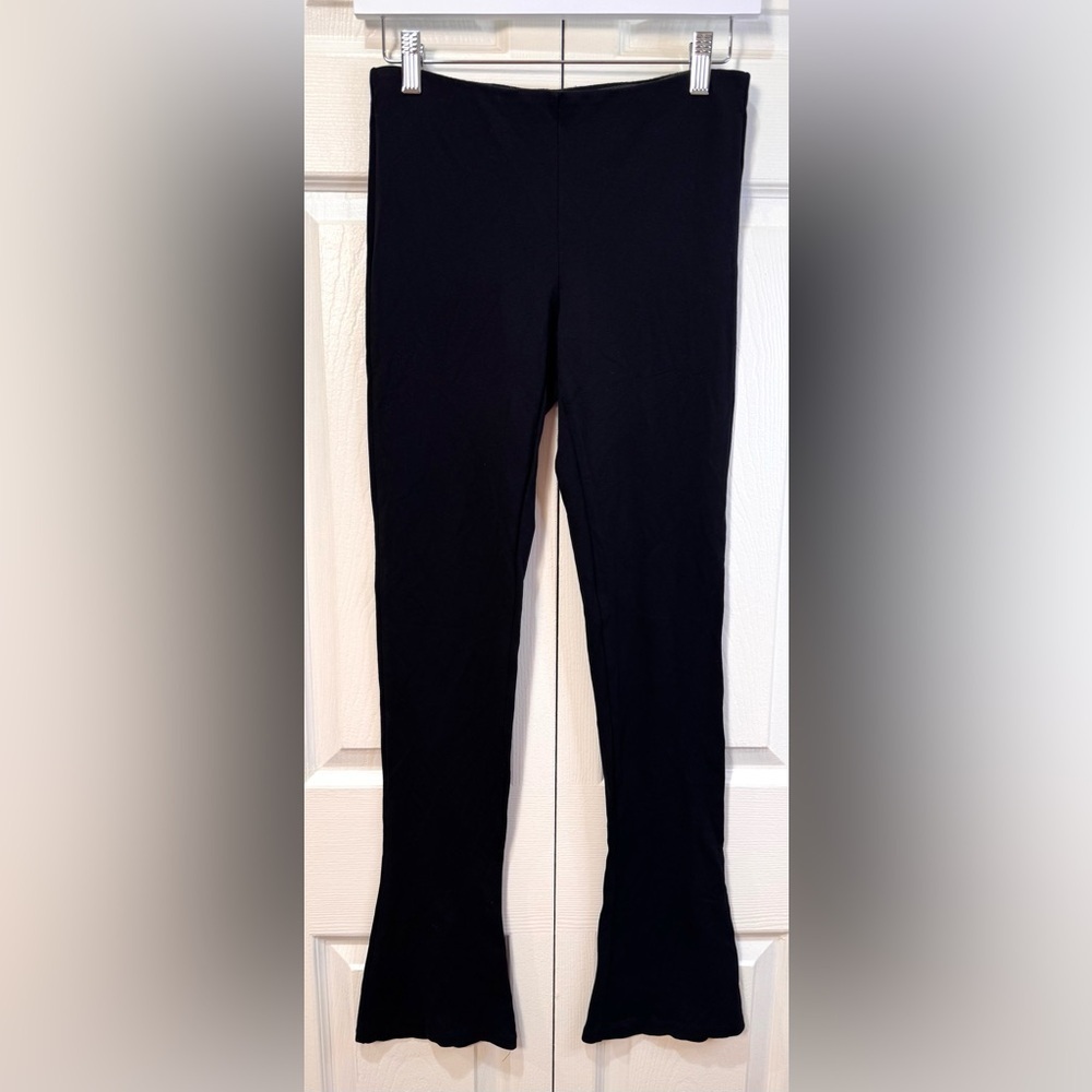 Vince Black Flare Leggings – Size Small – Mid Rise Stretch Pants
